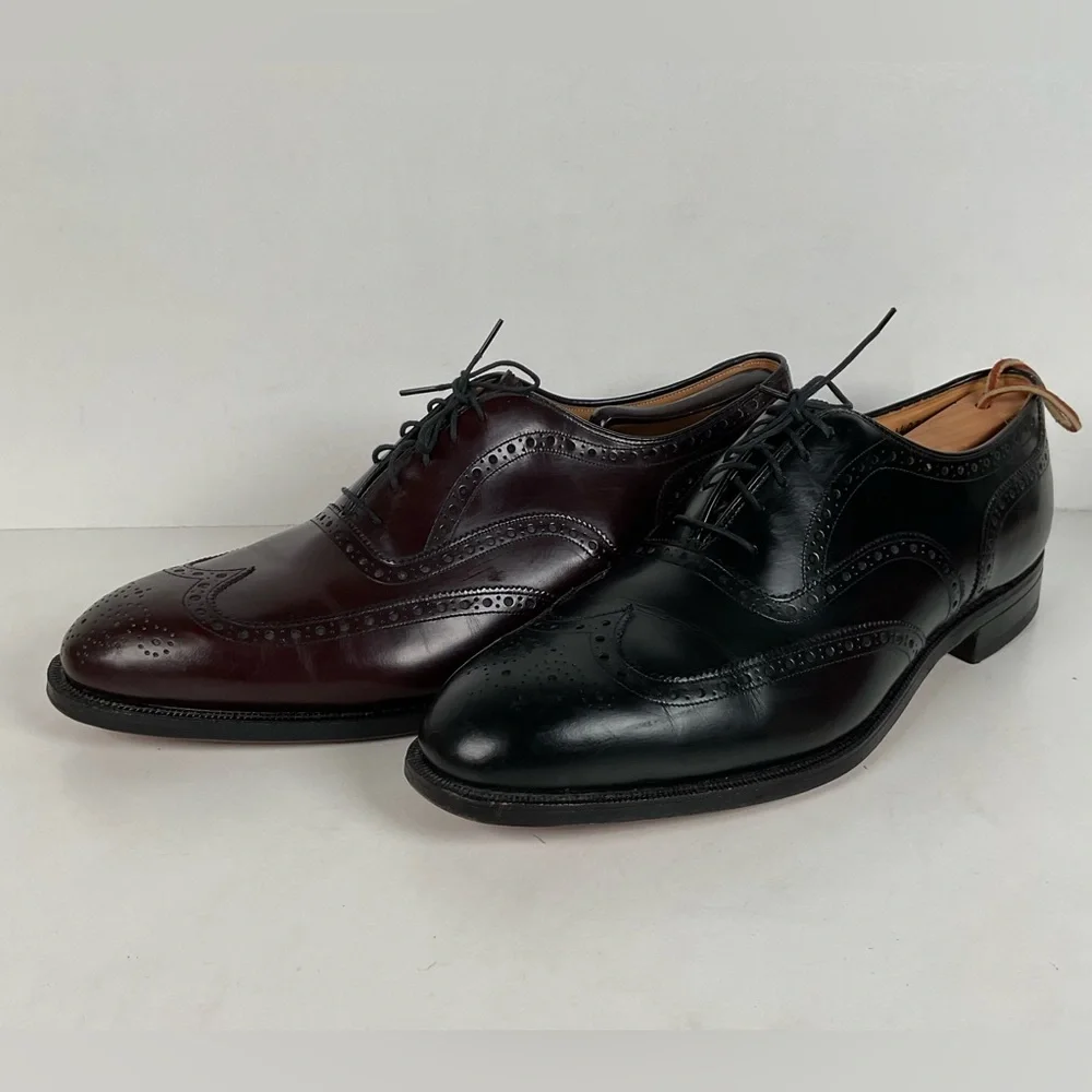 Vintage Johnston Murphy Oxford Shoes | USA Made | Set of (2) | Men’s 12 D